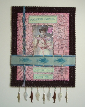 Poisson d'Avril Themed Collage